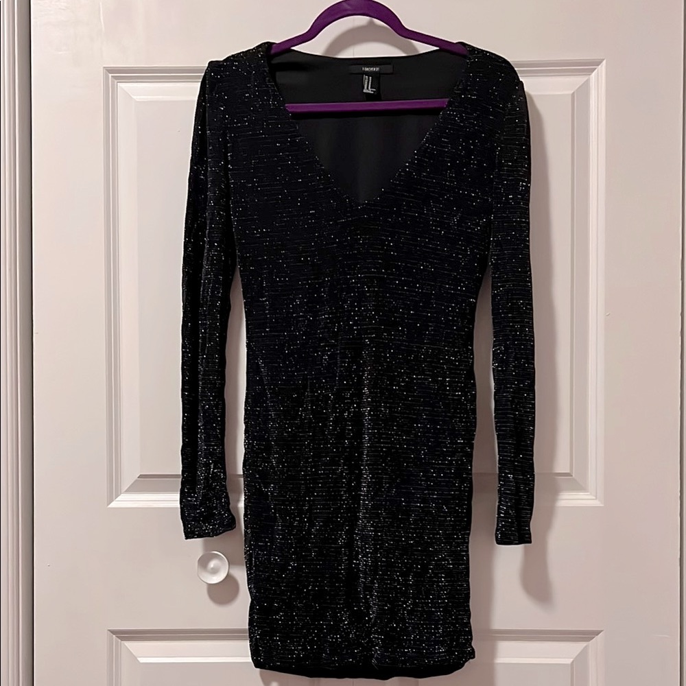 Black Sparkle Dress M
